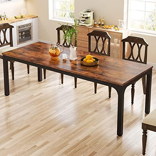 Tribesigns Dining Table for 6-8 Person, 78 inch Long Rectangular Kitchen Dining Table for Living Room and Dining Room, 78.7 x 27.5 x 29.5 Inches(Only Table) post thumbnail image