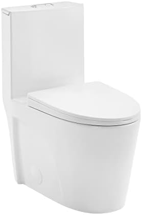 Swiss Madison Well Made Forever SM-1T254 St. Tropez One Piece Toilet, 26.6 x 15 x 31 inches, Glossy White post thumbnail image