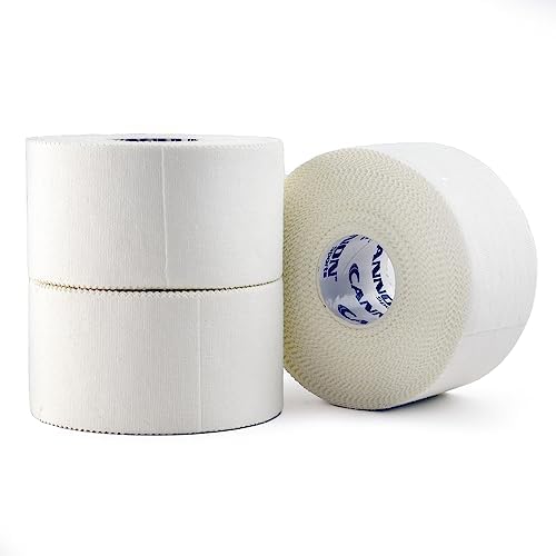 Cannon Sports Athletic Tape 45 Feet Each Roll for Athletes, Trainers, Home or Professional Use White Color 3 Pack post thumbnail image