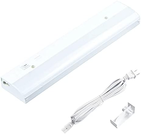 LUMILAND LED Cabinet Light Set, 12 inch Plug in Under Counter Light Fixture Warmwhite(3000K) Over Sink Lighting for Kitchen, Office, Garage, Workshop post thumbnail image