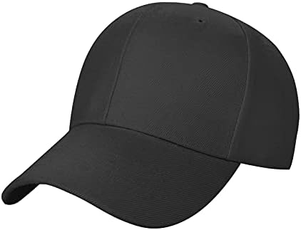 Mens Baseball Cap Dad Hat, Womens Sports Hat Black post thumbnail image