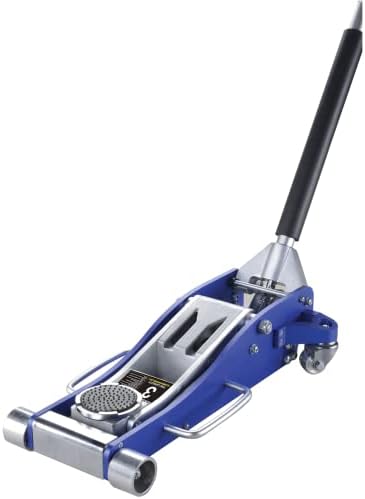 K Tool International 63099 3 Ton Automotive Aluminum Service Floor Jack for Garages, Repair Shops, and DIY, 6,000 lbs. Capacity, Hydraulic Lifting Range 3.75″ – 19.25″, Dual Pump, Blue/Silver post thumbnail image