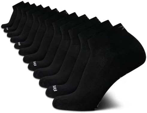 Reebok Men’s Athletic Socks – Performance Cushion Quarter Socks (12 Pack) post thumbnail image