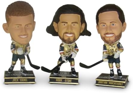 FOCO Golden Knights 2023 Stanley Cup Champions Mini Bobblehead 3-Pack Set Bobble Head – Jonathan Marchessault – Mark Stone – Jack Eichel post thumbnail image