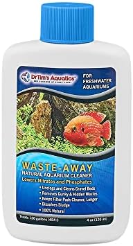 DrTim’s Aquatics Freshwater Waste-Away – Natural Fish Tank & Aquarium Waste Management Solution for Dissolving & Cleaning Organic Sludge & Waste – 4 oz. – Treats 120 gal. post thumbnail image