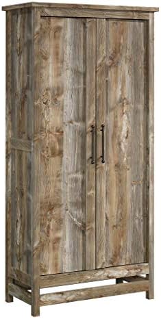 Sauder Granite Trace Storage Pantry Cabinet, L: 35.2″x W: 16.26″x H: 71.97″, Rustic Cedar finish post thumbnail image