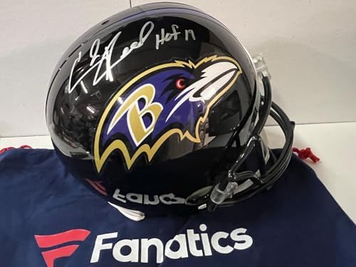 Ed Reed Signed Autographed Riddell VSR4 Replica Helmet w/ “HOF 19” Fanatics – Autographed NFL Helmets post thumbnail image