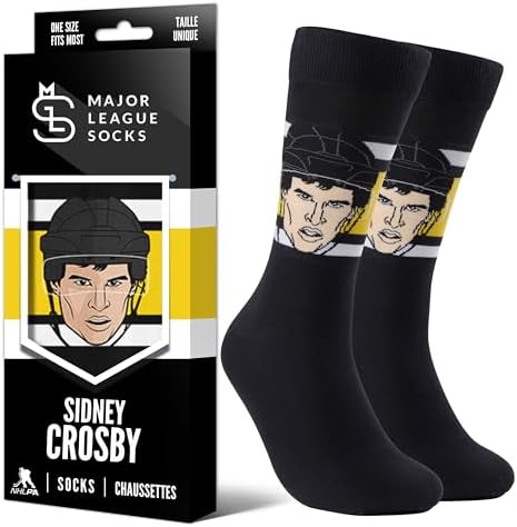 Major League Socks – Pittsburgh Penguins – Various Players – Hockey Fan Gift, Unisex, One Size (7-13) Collectible Merchandise post thumbnail image