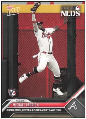 MICHAEL HARRIS RC 2023 Topps NOW #984 ROOKIE Braves NM+-MT+ MLB Baseball PR:3598 post thumbnail image