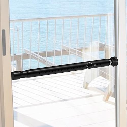 BsBsBest Window Security Bars Inside Adjustable 18 to 51 Inch Sliding Door Security Bar Interior Black 1 Pack Window Locks Security up and Down Window Bars Security Extendable post thumbnail image