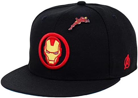 Marvel Ironman Fashion Fitted w/Pin Flat Bill Cap post thumbnail image