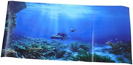 HAPINARY Fish Tank Background Paper 3D Background Picture Aquarium Paper Background Aquarium Decor Background Aquarium Decorative Picture 3D Pictures Undersea Background Wallpaper Removable post thumbnail image