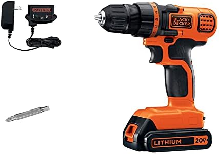 BLACK+DECKER 20V MAX Cordless Drill and Driver, 3/8 Inch, With LED Work Light, Battery and Charger Included (LDX120C) post thumbnail image