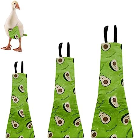 Yanmucy Chicken Duck Goose Diaper Washable Pet Fruit Print Diapers for Hens Roosters Poultry (Avocado, Small) post thumbnail image