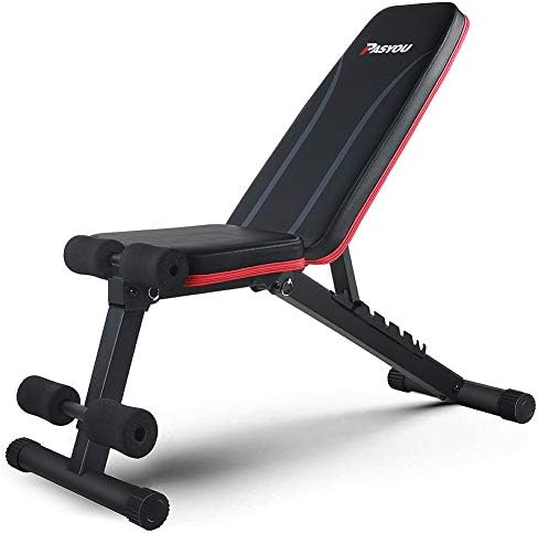 PASYOU Adjustable Weight Bench Full Body Workout Multi-Purpose Foldable Incline Decline Exercise Workout Bench for Home Gym post thumbnail image