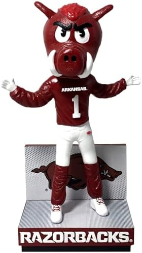 Big Red Arkansas Razorbacks Red Jersey Bobblehead College post thumbnail image