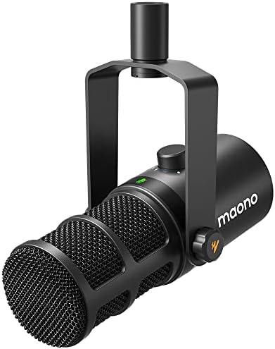 MAONO Dynamic Microphone, USB/XLR Podcast PC Microphone with Software, EQ,Tap-to-Mute, Headphone Jack, Gain Knob & Volume Control, Studio Mic for Broadcast, Recording, Streaming & Gaming (PD400X) post thumbnail image