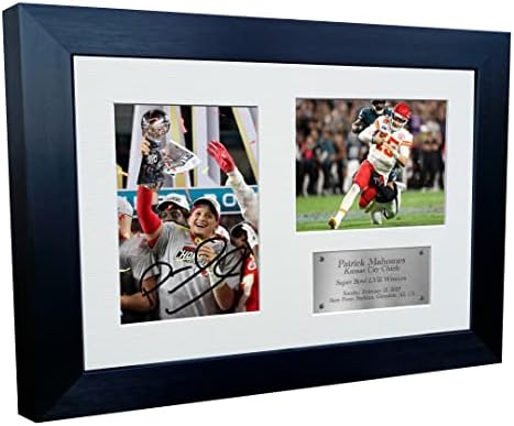 Patrick Mahomes Kansas City Super Bowl LVII 57 Winners Autographed Signed 12×8 A4 Photo Photograph Picture Frame Football Poster Gift S post thumbnail image