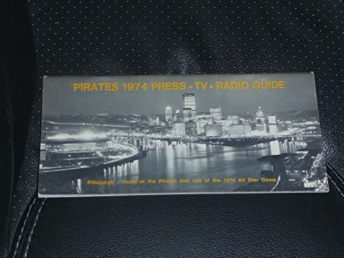 VINTAGE 1974 PIRATES MEDIA GUIDE EX-MINT SHAPE post thumbnail image