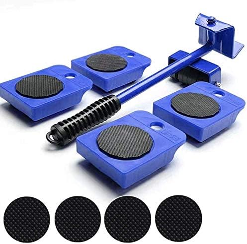 Furniture Lifter Furniture Moving & Lifting System Tool Set with 4 Moving Sliders and Furniture Pads, Heavy Furniture Move Roller Tools Max Up for 330LBS, 360 Degree Rotatable Pads post thumbnail image