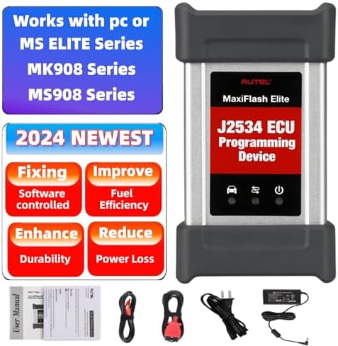 Autel MaxiFlash Elite Vehicle Communication Interface J2534 PassThru ECU Programming Device Bluetooth Connection Internet Update Works with PC or Autel MS908S MS908 PRO MS908CV MK908 MK908P MS Elite post thumbnail image