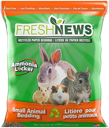 Fresh News Recycled Paper Bedding, Small Animal Bedding, 40 Liters post thumbnail image