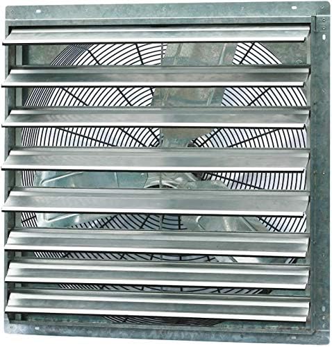 iLiving – 30″ Wall Mounted Shutter Exhaust Fan – Automatic Shutter – Single Speed – Vent Fan For Home Attic, Shed, or Garage Ventilation, 5088 CFM, 7500 SQF Coverage Area, Silver (ILG8SF30S) post thumbnail image