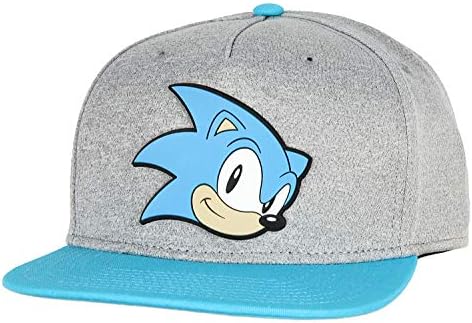 Bioworld Sonic The Hedgehog Face Snapback Youth Hat Gray post thumbnail image