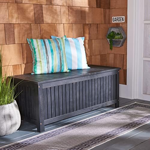 SAFAVIEH Outdoor Collection Abri Black 48-inch Long Cushion Box post thumbnail image