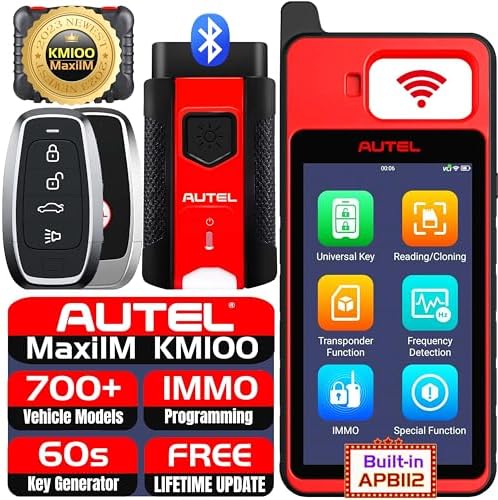 Autel MaxiIM KM100 Auto Key Fob Programming Car Key Programmer Tools, Key Creation IMMO Learning Chip Read Write Clone, Includes 2pcs Programmable IKEY for 90% Cars, Lite of IM508 S IM608 PRO II. post thumbnail image