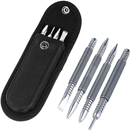 BESTNULE 4-Piece Nail Setter Dual Head Nail Set & Dual Head Center Punch & Hammerless Cold Chisel & Hinge Pin Remover Punch Set, Nail Setter Features 1/8-in, 3/32-in, 3/16-in, 1/16-in, 5/16-in, 1/8-in post thumbnail image