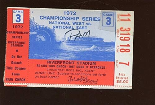 1972 NLCS Ticket Stub Pittsburgh Pirates at Cincinnati Reds Game 3 – MLB Unsigned Miscellaneous post thumbnail image