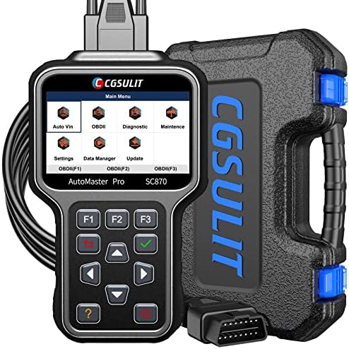 CGSULIT OBD2 Scanner Diagnostic Tool, All System Code Reader Car Scanner with Oil Light/EPB Reset Service, SC870 Check Engine ABS SRS Airbag Transmission ESP SAS Scan Tool, Auto VIN, Free Update post thumbnail image