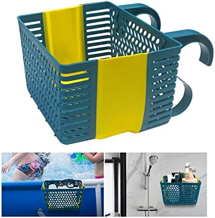 Poolside Storage Basket,Thickened Pool Storage Basket,Above Ground Pool Basket,Multifunctional Storage Basket,Above Ground Pool Accessories,Suction Cup Storage Basket,All-Around Organizer(Blue) post thumbnail image