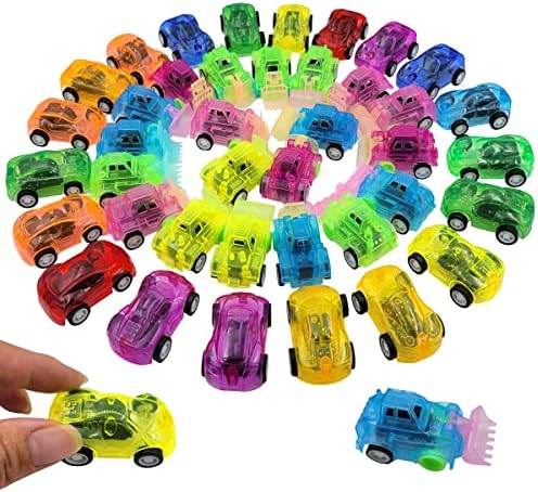 Himeeu 40 Pcs Pull Back Vehicles Mini Car Toys Friction Powered Racing Cars Mini Constructions Trucks for Preschool Toddlers Boys & Girls,Bulk Party Favors Toys post thumbnail image