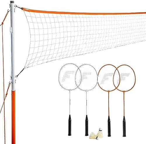 Franklin Sports Badminton Net Sets – Outdoor Backyard + Beach Badminton Net + Equipment Set – (4) Rackets + (2) Birdies + Portable Net Included – Adults + Kids Set post thumbnail image