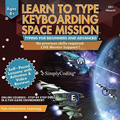 Typing for Kids Ages 9-12 Keyboarding Space Mission: Learn to Type Software Program – Beginners to Advanced Computer Typing Games and Lessons (PC, Mac, Chromebook Compatible) post thumbnail image