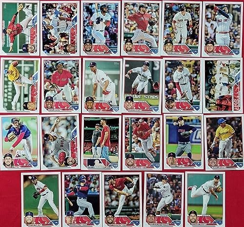 Boston Red Sox 2023 Topps Complete Mint Hand Collated 23 Card Team Set Featuring Rookie Cards of Masataka Yoshida, Triston Casas and Brayan Bello Plus Rafael Devers and More post thumbnail image