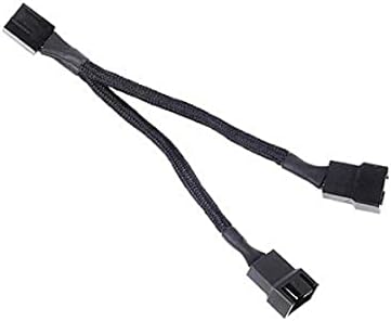 SilverStone Technology All Black Sleeved 1-to-2 Sleeved PWM Fan Splitter Cable (CPF01) post thumbnail image