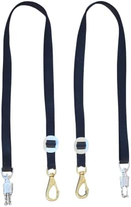 Tack Shack of Ocala Nylon Cross Ties, Set of 2 Cross Ties, Cross Ties for Horses, Quick Release Cross Ties, Stable Supplies, Stable Supplies for Horses (Black) post thumbnail image