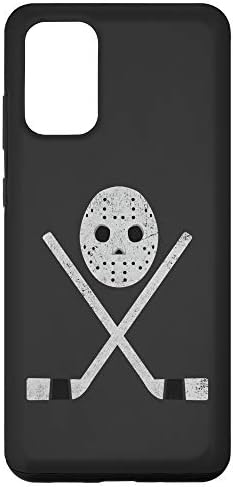 Galaxy S20+ Vintage Hockey Goalie Mask and Crossed Sticks Case post thumbnail image