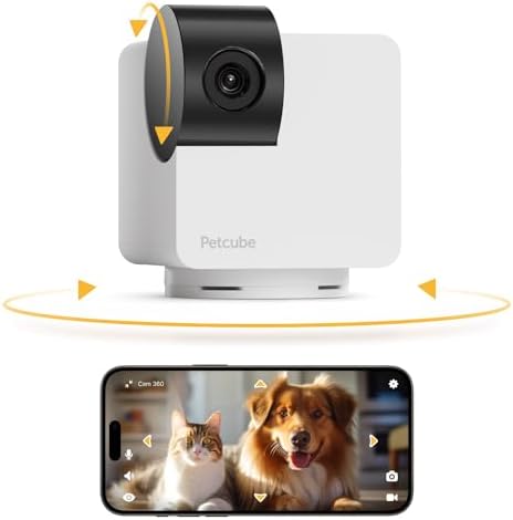 Petcube Cam 360 Camera | Ultimate Interactive WiFi Pet and Home Security Pan-Tilt Camera with Phone App, 1080p HD Video, 360° Rotation, Night Vision, Smart Alerts for Home Surveillance post thumbnail image