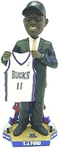 Forever Collectibles NBA Milwaukee Bucks Mens Milwaukee Bucks T.J. Ford Draft Pick Bobblehead – Special Order, Team Colors One Size post thumbnail image