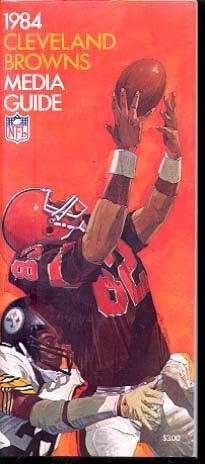 CLEVELAND BROWNS 1984 MEDIA GUIDE VG post thumbnail image