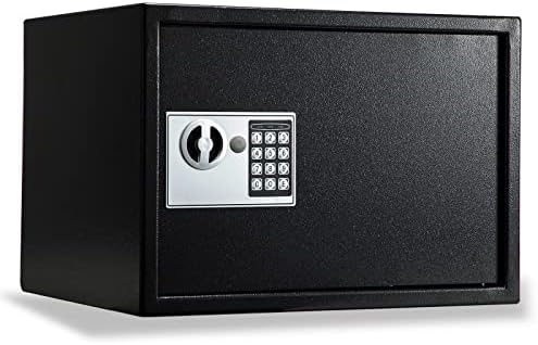 Yoom 1.8 Cubic Feet Safe Cabinet Steel Home Safe Box with Digital Keypad Lock, Secure Cash, Jewelry, Documents and Valuables, Security Safe for Hotel Office Dorm, 17.7 x 14.2 x 12.4 Inches post thumbnail image