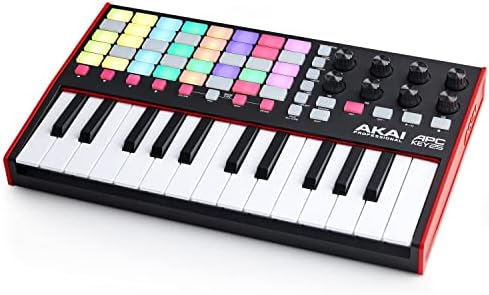 AKAI Professional APC Key 25 MK2 – 25-Key USB MIDI Keyboard Controller for Clip Launching with Ableton Live Lite, 40 RGB Pads and 8 Rotary Knobs,Black post thumbnail image