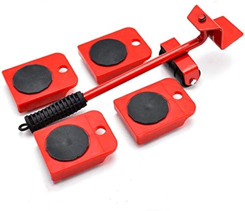 Furniture Lifter Mover Tool Set and 4 pcs 4.13″x3.15″ Furniture Slides Kit, Furniture Move Roller Tools, 360 Degree Rotatable Pads, Suitable for Furniture Such as Sofas and refrigerators post thumbnail image