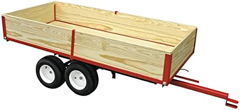 Country Manufacturing 1 ton Capacity Lawn and Garden Trailer with Hand Operated Hydraulic Dump post thumbnail image