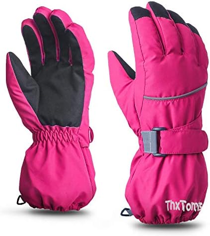 ThxToms Kids Warm Gloves Winter Waterproof Snow Gloves for Ourdoor Sports, Toddler Bulky Ski Gloves for Boys Girls post thumbnail image