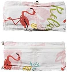 Dog Cooling Bandana, Stock Show Pet Dog Adjustable Ice Chill Out Collar Scarf with 4 Ice Packs for Summer (Pink Flamingo) post thumbnail image